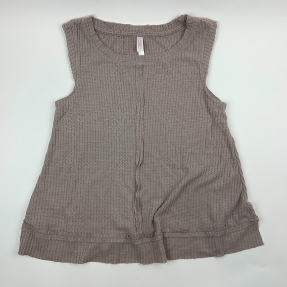 Xhilaration Tank Top Womens Medium Round Neck Brown - Picture 1 of 7